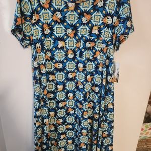 LuLaRoe Disney Carly Size Small NWT Donal Duck